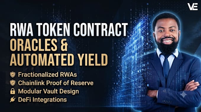 build dynamic rwa smart contracts with chainlink oracles and yield distribution