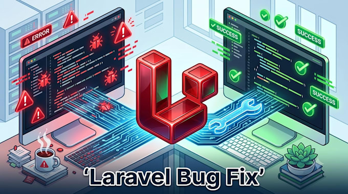fix laravel bugs and errors in your PHP application