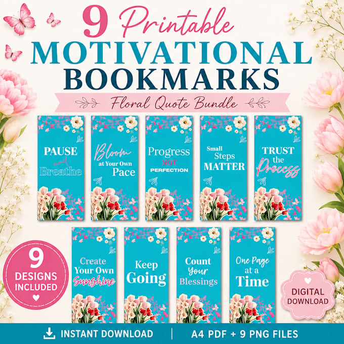 design printable planners, journals worksheets and workbooks