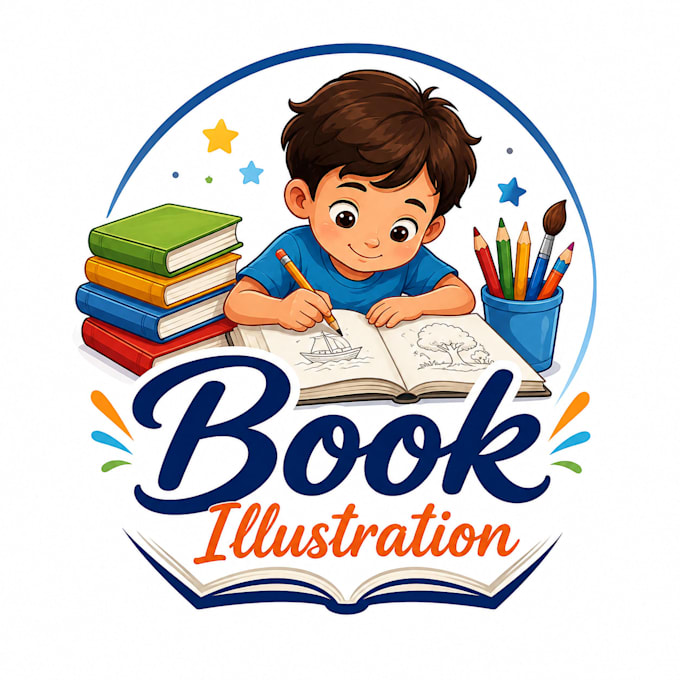 draw professional book illustrations for all ages