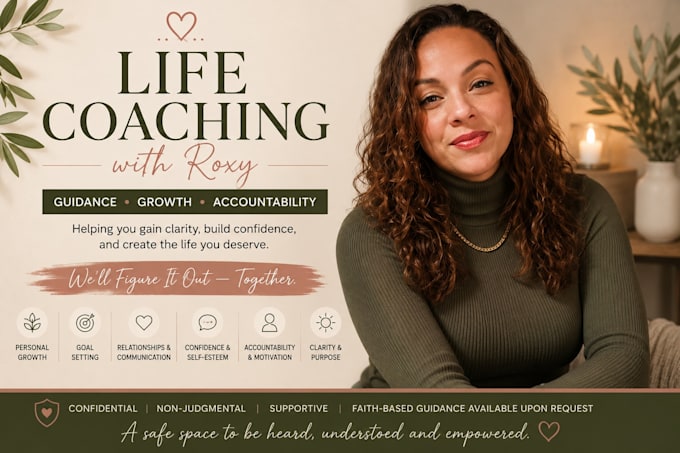 provide life coaching for personal growth and accountability