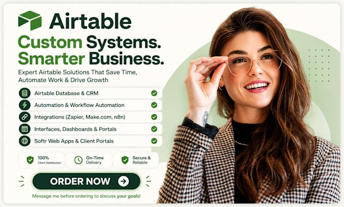 setup airtable database airtable automation support airtable integration crm