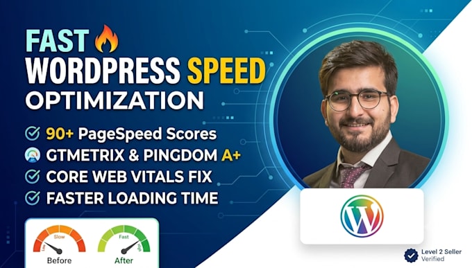 optimize wordpress speed, fix core web vitals and boost performance
