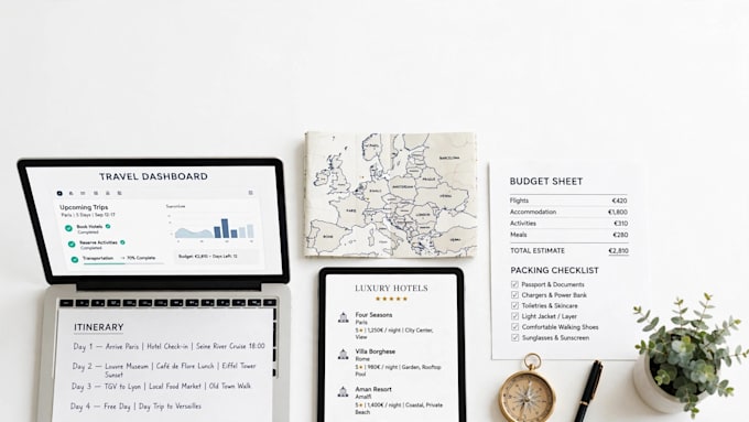 create a personalized travel guide, itinerary