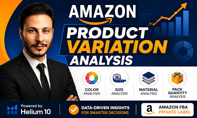 analyze amazon product variations for private label brands