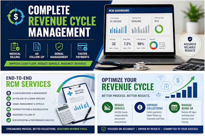manage medical billing rcm