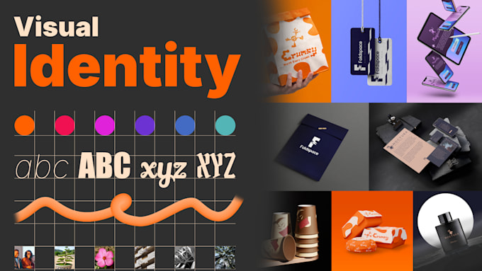 design visual identity for your brand