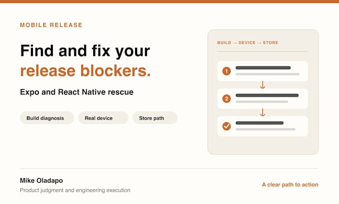 diagnose and rescue your expo react native app