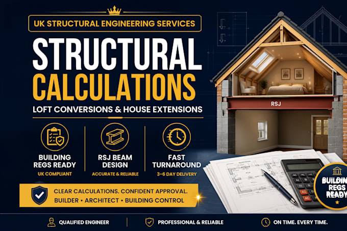 provide structural calculations for your loft conversion or extension