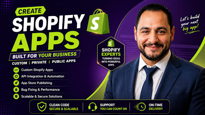develop a custom shopify app for your business