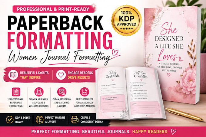 paperback formatting christian book formatting women prayer journal formatting