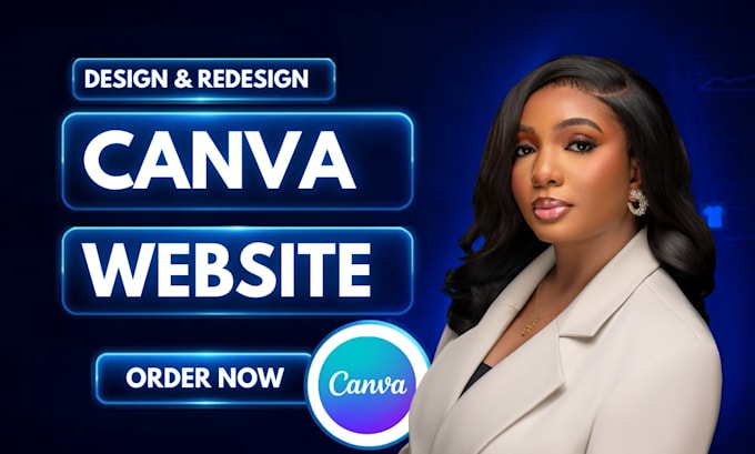 do canva website design ugc portfolio website canva landing page