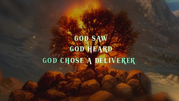 create sermon graphics, church intro, closing video and sermon bumper