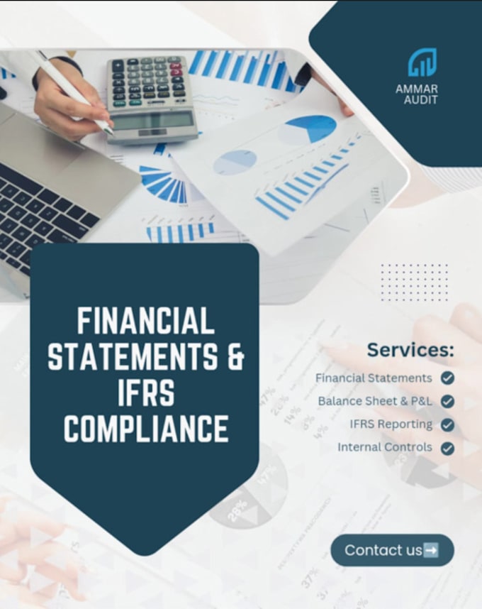 prepare ifrs financial statements and internal controls