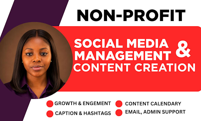 your nonprofit social media manager personal virtual assistant, content creator