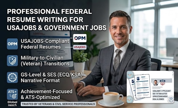 create an ats optimized federal resume for usajobs applications