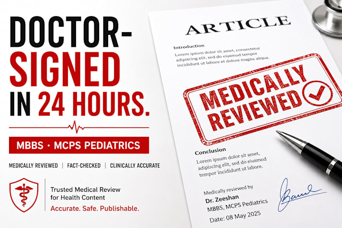 medically reviewed and fact checked by a licensed doctor