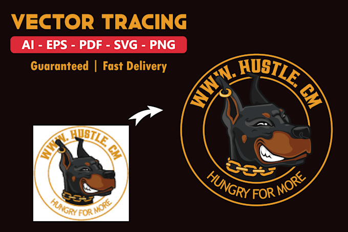 do professional vector tracing and color separation