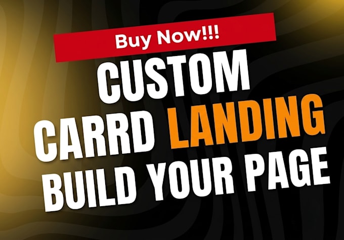 create carrd landing page