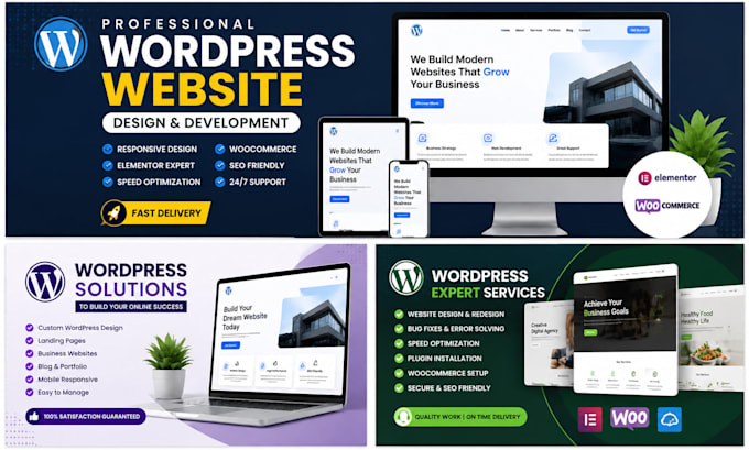 do develop, customize, or redesign your wordpress website