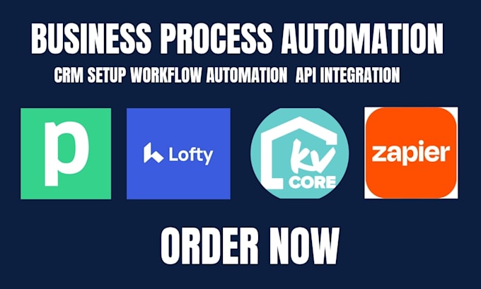 setup real estate CRM follow up boss kvcore lofty chime