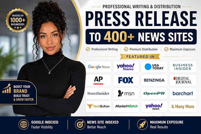 write a press release with premium PR distribution for maximum exposure