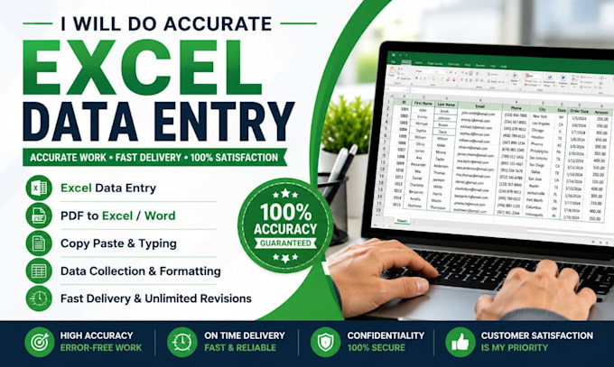 do excel data entry
