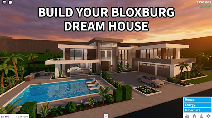 build your custom bloxburg dream house in roblox