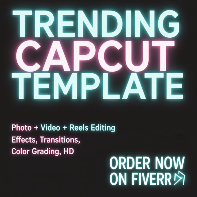 edit capcut template video for tiktok and reels
