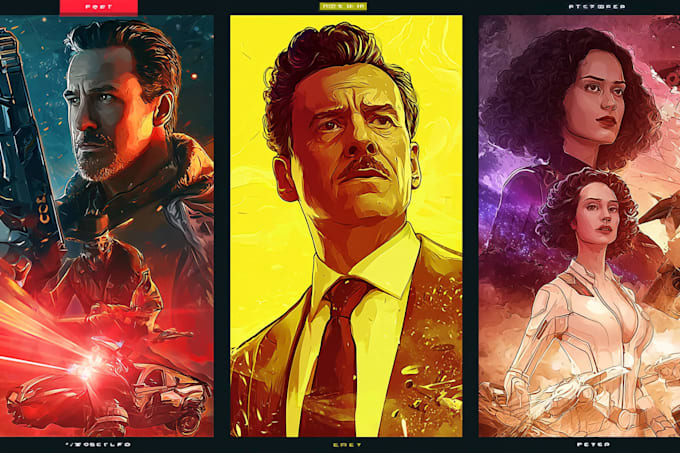 design a creative fantasy or magical film poster