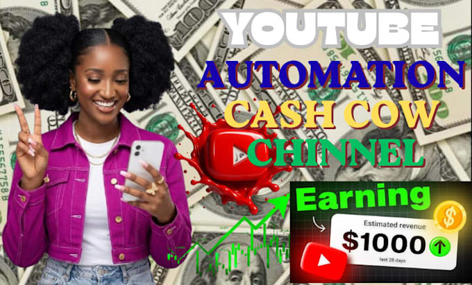 create a high quality youtube automation cash cow channel