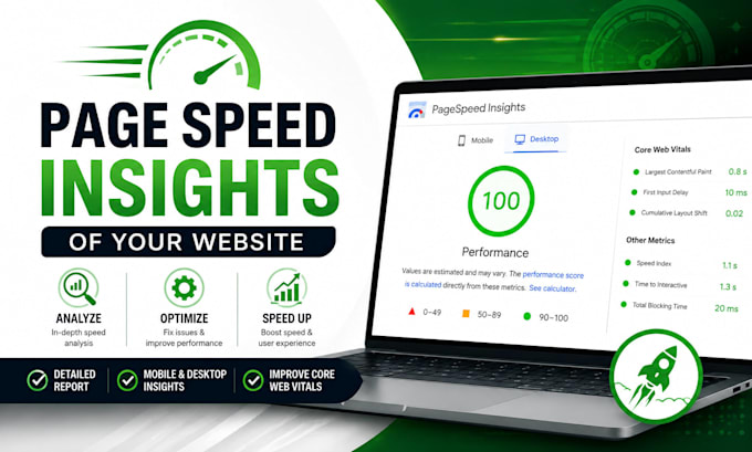 provide a detailed page speed insights audit and actionable recommendations