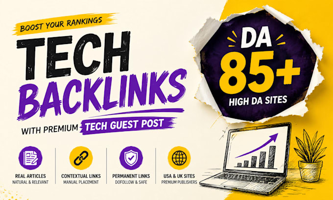 build tech backlinks with premium tech guest post sites