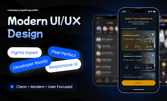 do UI UX design for mobile app, website and saas products