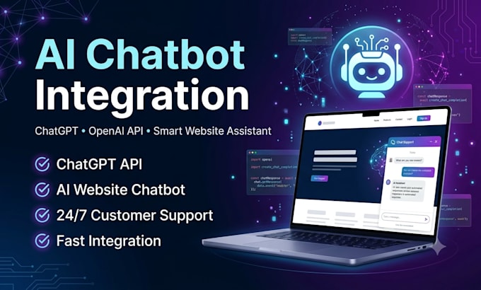 build ai chatbot using chatgpt API for your website