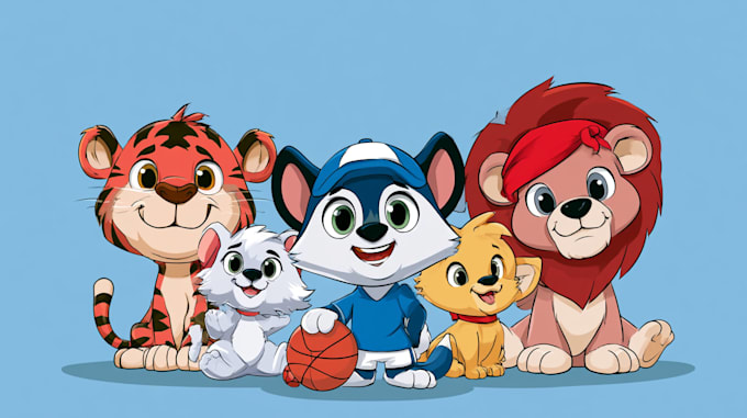 design a cartoon business logo or mascot character