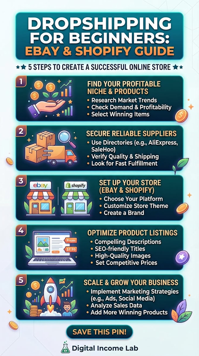 build a successful ebay dropshipping business