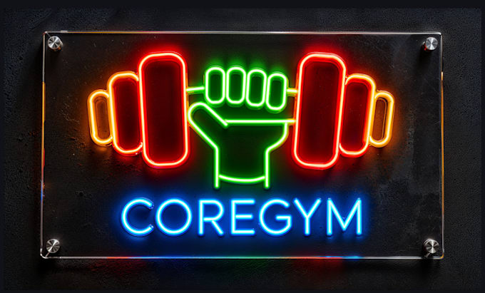 design custom neon sign and vector laser cut production file