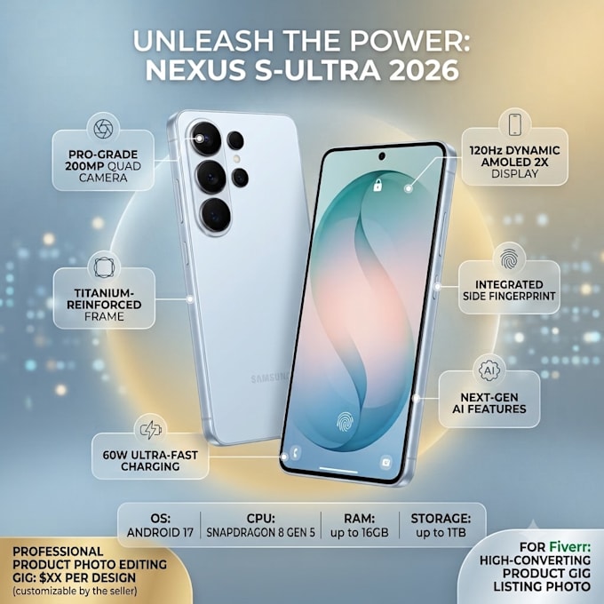 create professional product ads