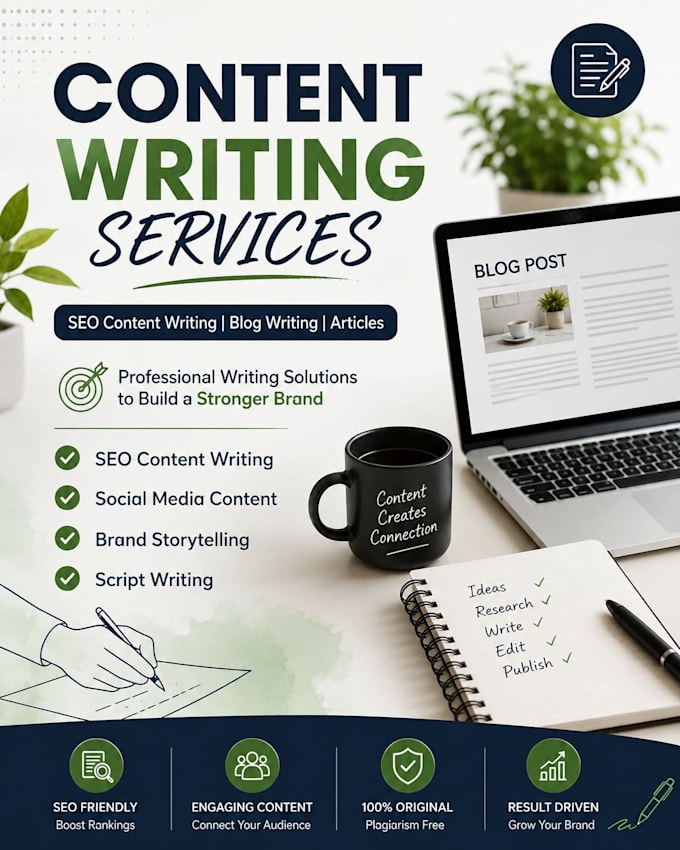 write SEO blog articles and website content