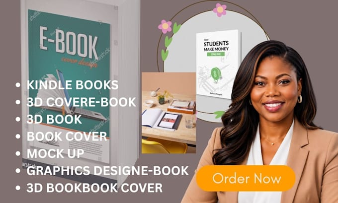 design digital product mockup 3d book ecover bundle