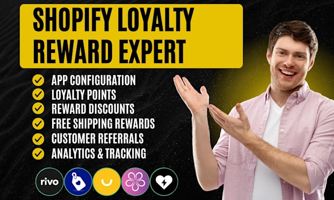 setup shopify loyalty rewards bon casa appstle smile bloy joy love rivo essent