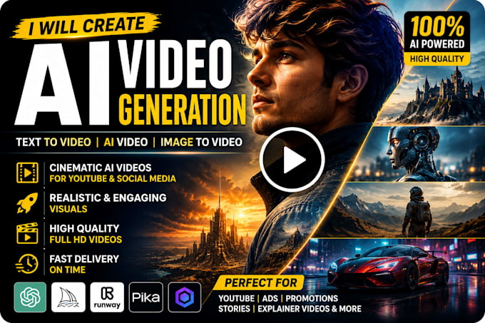 create ai animation and ai video content