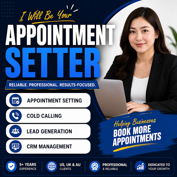 do appointment setting, cold calling, and lead follow up