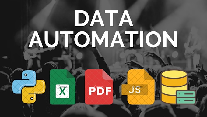 write a python script for data automation and excel