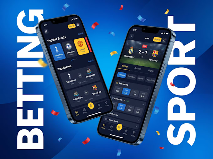 develop gamble website, sport app, crypto bet app, website