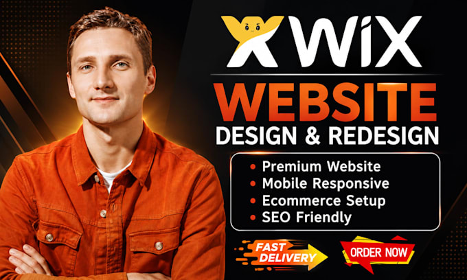 build wix website design, wix website redesign, wix website development on wix