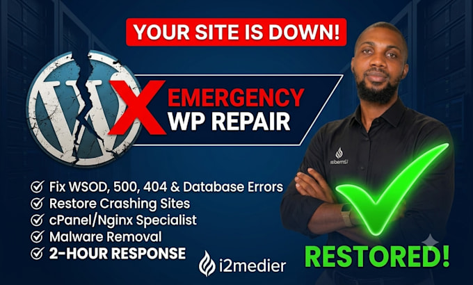 fix wordpress white screen of death, PHP errors, or server crashes