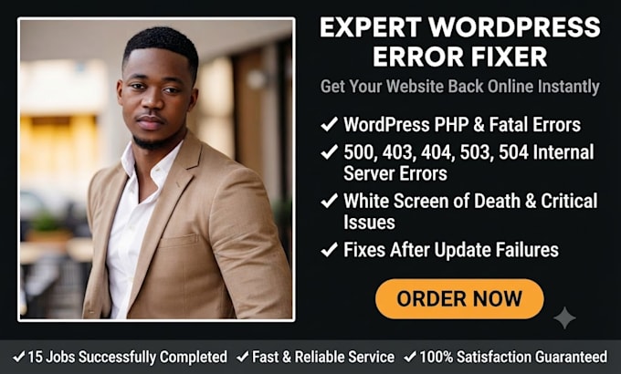 fix wordpress critical issue, critical error, PHP fatal error and white screen