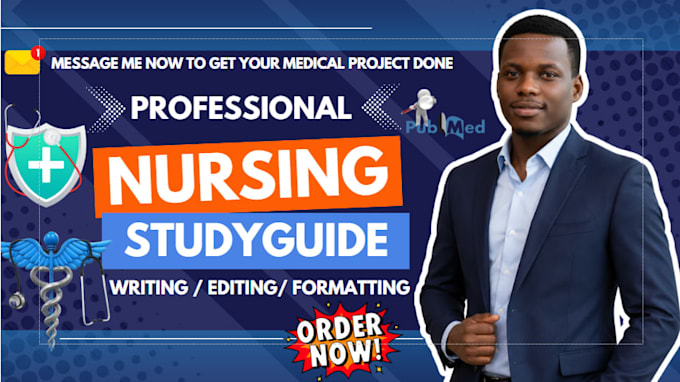 create nursing study guide, playbook, soap notes, nursing concept map, care plan